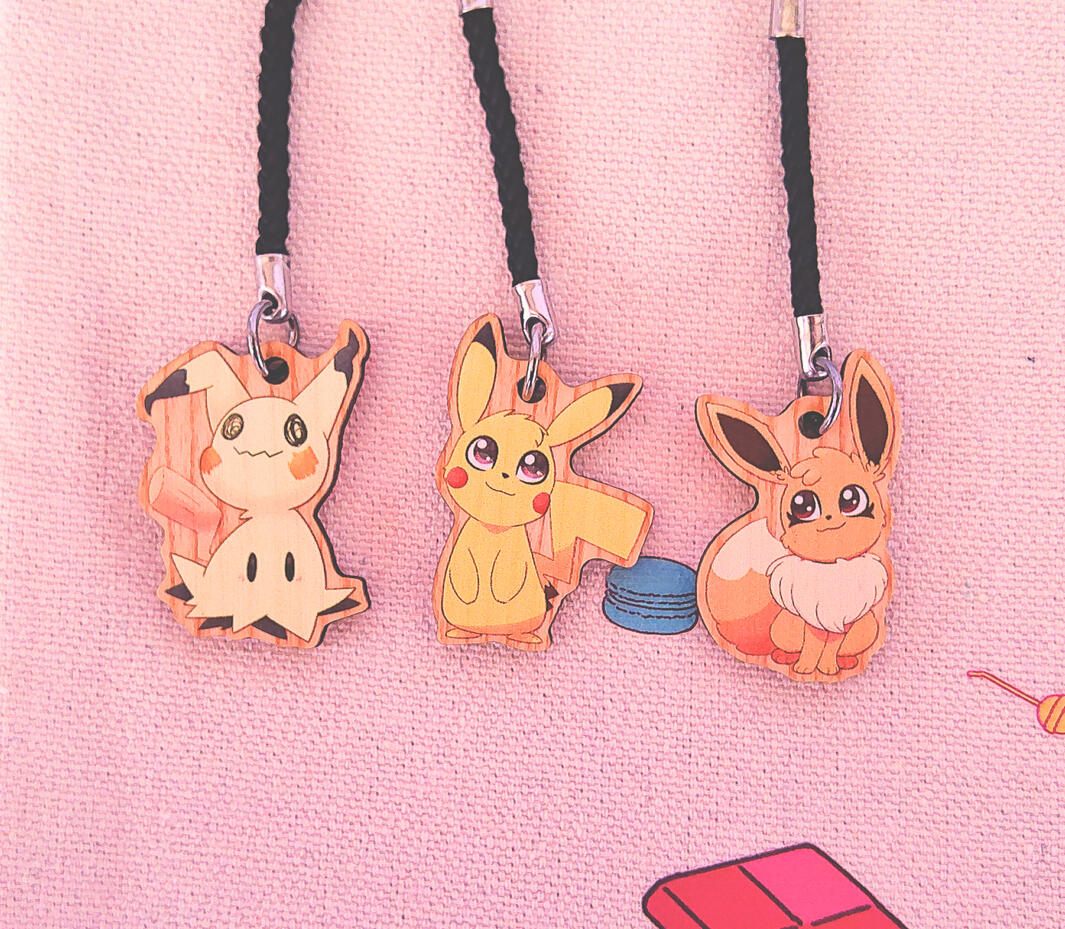 Mimikyu, Pikachu, Eevee Mimikyu, Pikachu, Eevee